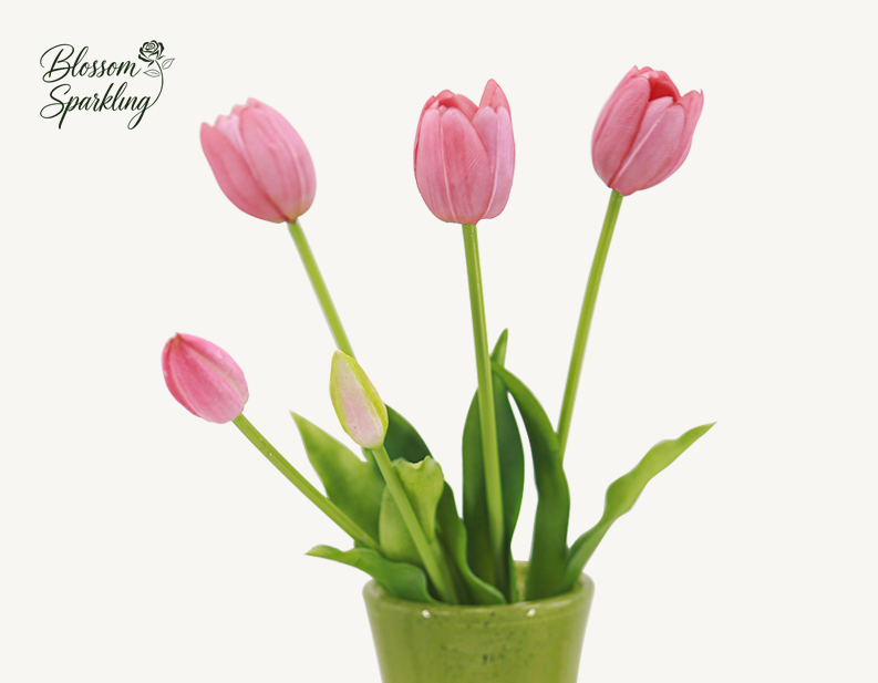 Artificial Pu Tulip Bouquet